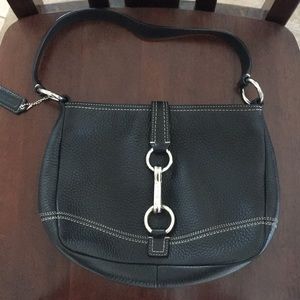 Black handbag